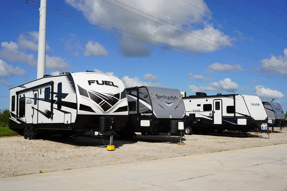 Gated Vehicle Storage Facility Near East Moline